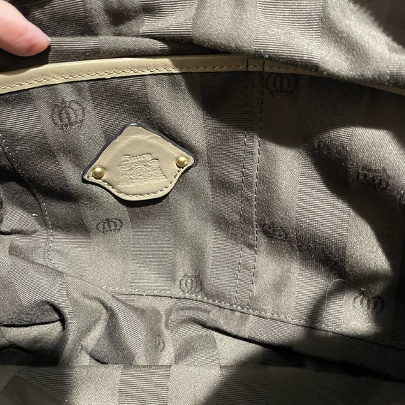 Vintage Tan Leather Juicy Couture purse - Picture 7 of 12